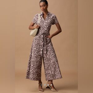 Collette Wrap Jumpsuit by Maeve from Anthropologie size 6